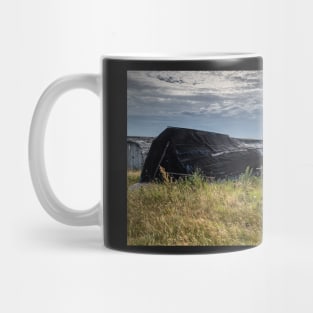 Lindisfarne's Boat Sheds Mug